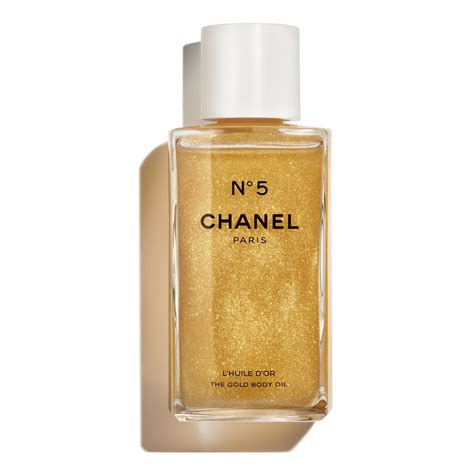 chanel glow body oil|N°5 The Beige Gold Body Oil .